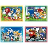 CLEMENTONI SONIC dėlionė, 4in1, 21522