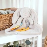INGENUITY pliušinis kiškutis - kramtukas Cozy Sylvi, 17302
