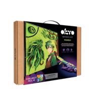 OKTO MANGA 3D Kūrybinis rinkinys Earth 30x40 cm, 20038