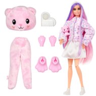 BARBIE Cutie Reveal lėlė marškinėlių serija meškutė, HKR04