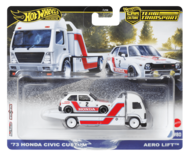 HOT WHEELS automodeliukas Vilkikas su automobiliu asort., FLF56