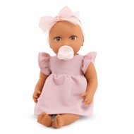LULLABABY lėlė kūdikis su rožine suknele, LBY7302Z