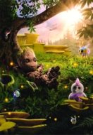 CLEMENTONI dėlionė Super Marvel I Am Groot, 300 det., 21734