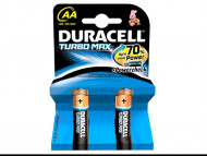 DURACELL baterijos Turbo AA, 2vnt., DURM001