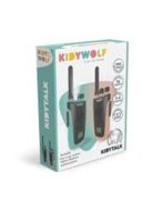KIDYWOLF racijų komplektas vaikams ir suaugusiems, smėlio/turkio, iki 6 km, KIDYTALK-NC