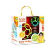 BRIGHT STARTS kamuoliuko ir barškučio rinkinys Grasp the Day Gift Set, asort., 16908