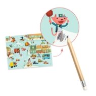 DJECO nutrinamų paveikslėlių rinkinys - Asphalt, DJ09357