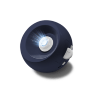 KIDYWOLF projektorius Galaxy, juodas, KIDYSTAR-BU