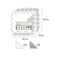 SUNTA trikampių dėlionės kilimėlis Mix and Match, 1018B3-C
