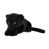 KEEL TOYS pliušinė juoda džiunglių katė 35cm, SE4062