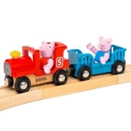 BRIO PEPPA PIG rinkinys su traukinio bėgiais, 36123