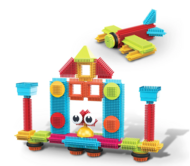 PICASSO TILES Magnetinis konstruktorius HedgeHog blocks 41 det., PTB41