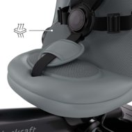 KINDERCRAFT triratukas AVEO 2 Plus, pilkas, KRAVEO02GRY0000