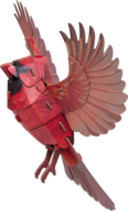MAKEBUG 3D popierinė delionė American Cardinal, MB-D-0055