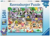 RAVENSBURGER PUZZLE dėlionė Kawaii pakrantė, 150 det., 12001704 2