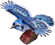 MAKEBUG 3D popierinė delionė Blue Jay, MB-D-0056