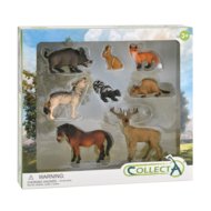 COLLECTA figūrėlių rinkinys su miško gyvūnais, 8 vnt, 84151