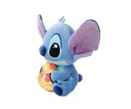 SIMBA Disney pliušinis žaislas Stitch su pica, 25 cm, 6315870514