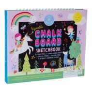 FLOSS AND ROCK Spalvinimo knyga su nuvalomais markeriais, Vaivorykštės fėja, 47P5965