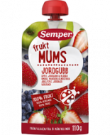 SEMPER MUMS tyrė su braškėmis 6m+ 110g 119293