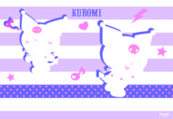 KUROMI dvipusis stalo padėklas, 55×38 cm, TO-POD-4349-XXX-KURO-SA