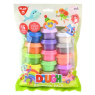 PLAYGO plastelinas su 6 pagrindinėmis ir 9 neoninėmis spalvomis, 8015