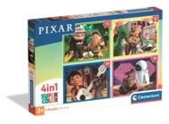 CLEMENTONI dėlionė Pixar, 4in1 21754