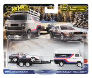 HOT WHEELS automodeliukas Vilkikas su automobiliu asort., FLF56