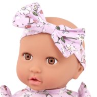 LULLABABY lėlė kūdikis su kombinezonu, juostele ir pagalve, LBY7672Z