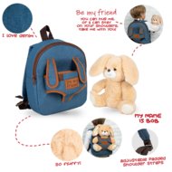 PERLETTI Mini kuprinė su pliušiniu triušiu Bob, 13035