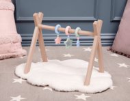 LULLABABY lėlių žaidimų kilimėlis su kabinamais žaislais, LBY7639Z