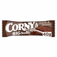 CORNY BIG MILK batonėlis su pertepimu, Dark/white, 40g, 139560