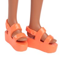 BARBIE madistė geltona suknele, HYT91