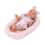 LULLABABY lėlė kūdikis su kombinezonu, juostele ir pagalve, LBY7672Z