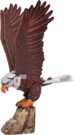 MAKEBUG 3D popierinė delionė Bald Eagle, MB-D-0057