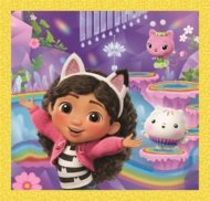 CLEMENTONI GABBY'S DOLLHOUSE dėlionė, 3x48, 25002