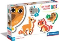 CLEMENTONI dėlionė My First Puzzles Forrest Animals 20814