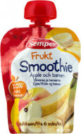 SEMPER SMOOTHIE įvairių vaisių tyrė 6m+ 90g 119271