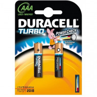DURACELL baterijos Turbo AAA, 2 vnt., DURM050