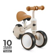 KINDERKRAFT balansinis triratukas Cutie, smėlio spalvos, KRCUTI00BEG0000