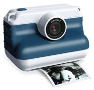 KIDYWOLF KIDYWOLF momentinis fotoaparatas su terminiu spausdinimu, mėlynas, K-PRINT-BU