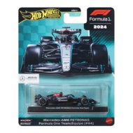 HOT WHEELS Premium lenktyninis Mercedes–Benz 2024 Lewis Hamilton automodeliukas, JBM16