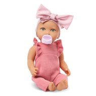 LULLABABY lėlė kūdikis minkštoje lovelėje, LBY7713Z
