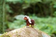 MAKEBUG 3D popierinė delionė black forest horse, MB-D-0012