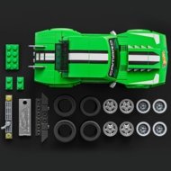 HOT WHEELS konstruktorius – Speed Camaro, JFT16