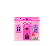 BARBIE Chelsea lėlė su braškių rašto suknele, JFW49