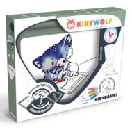 KIDYWOLF šviečianti dvipusė piešimo planšetė, KIDYDRAW-PRO 