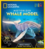 NATIONAL GEOGRAPHIC interaktyvi 3D dėlionė Motorized Whale Model, RTMPZWHALE