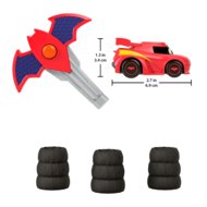 FISHER PRICE Batwheels mašinėlė su paleidimo raktu, HRJ53