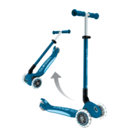 GLOBBER paspirtukas Elite Lights, mėlynas, 439-601-3